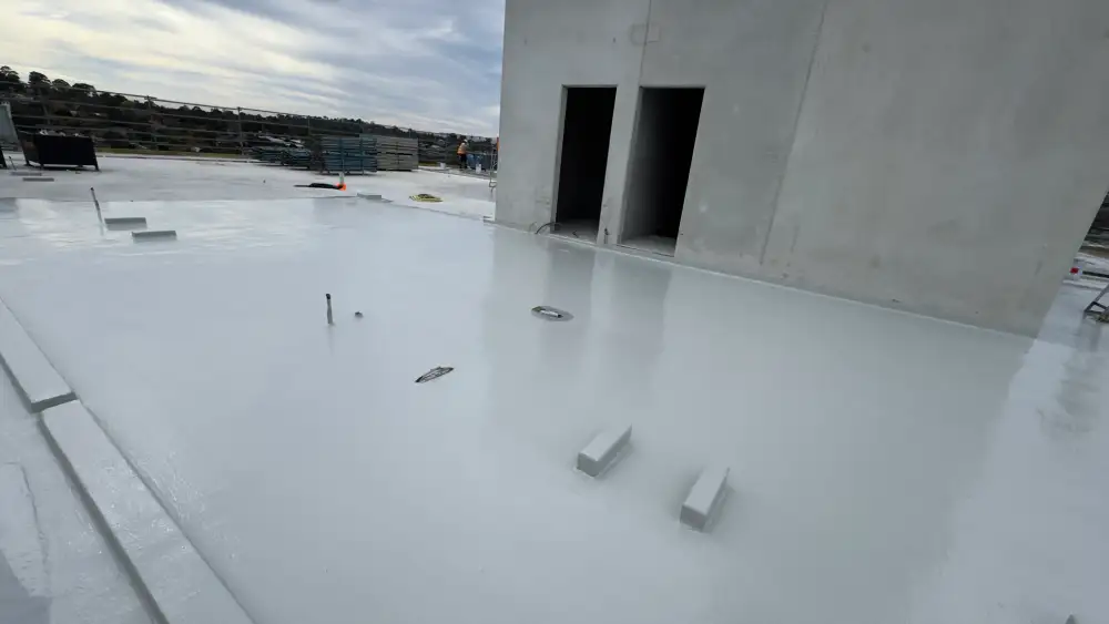 GCP liquid waterproofing Melbourne installation project