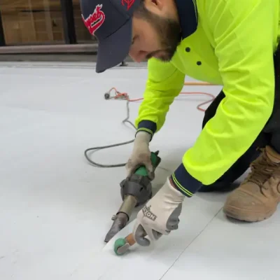 Cosmofin PVC Sheet Waterproofing Membrane Installation