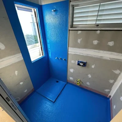Shower and wet area waterproofing services in a Melbourne house